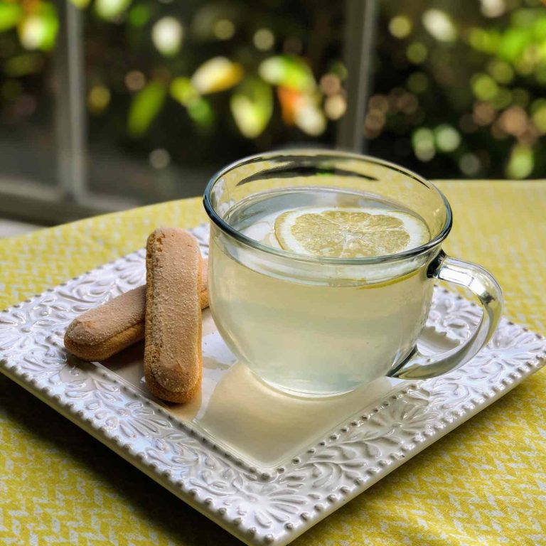 Receta Té de miel y limón