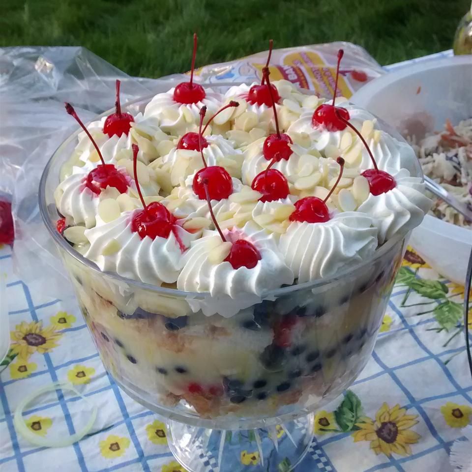 Receta Trifle inglés Receta Trifle inglés