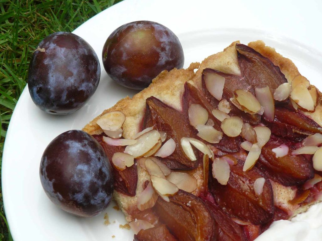 Receta Zwetschgendatschi (pastel alemán de ciruelas)